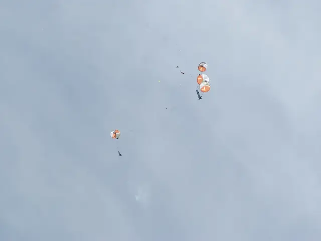 Turkey's pioneering female sky diver, Yıldız Uçman