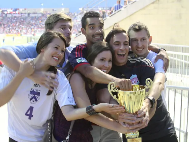 Football's joyful influence: Contentment and affection increased during the game's fervor